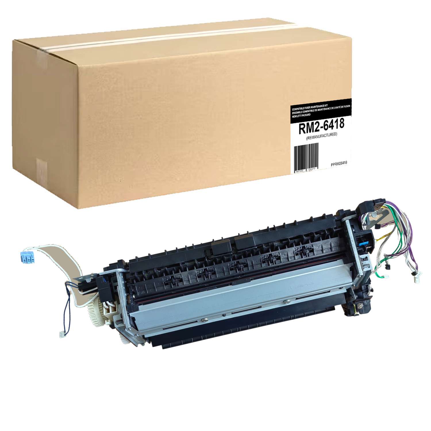 HP RM2-6418 Refurbished Fuser - 110/120 Volt - Fuzion