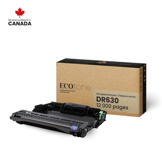 Brother DR630 Drum Unit Remanufactured 12K-Ecotone