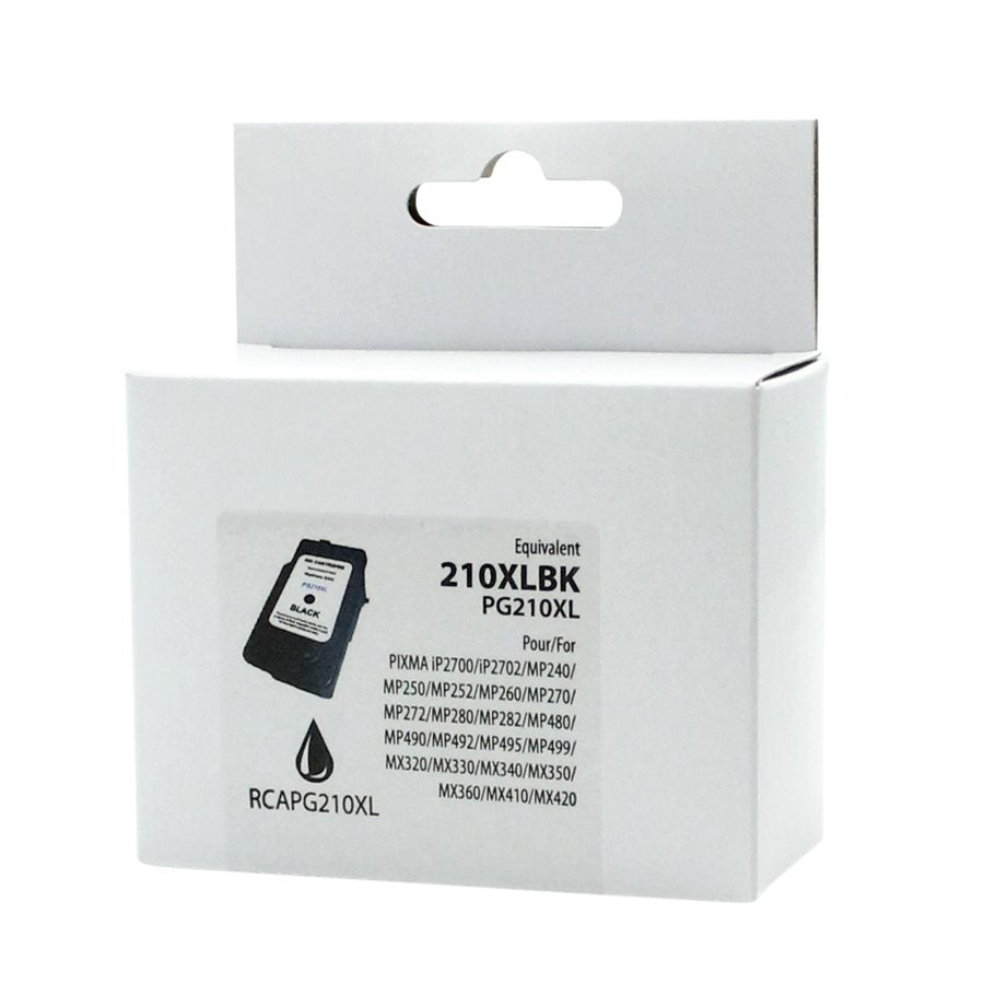 Canon PG210XL Reman Black Neutral Box-Premium Ink