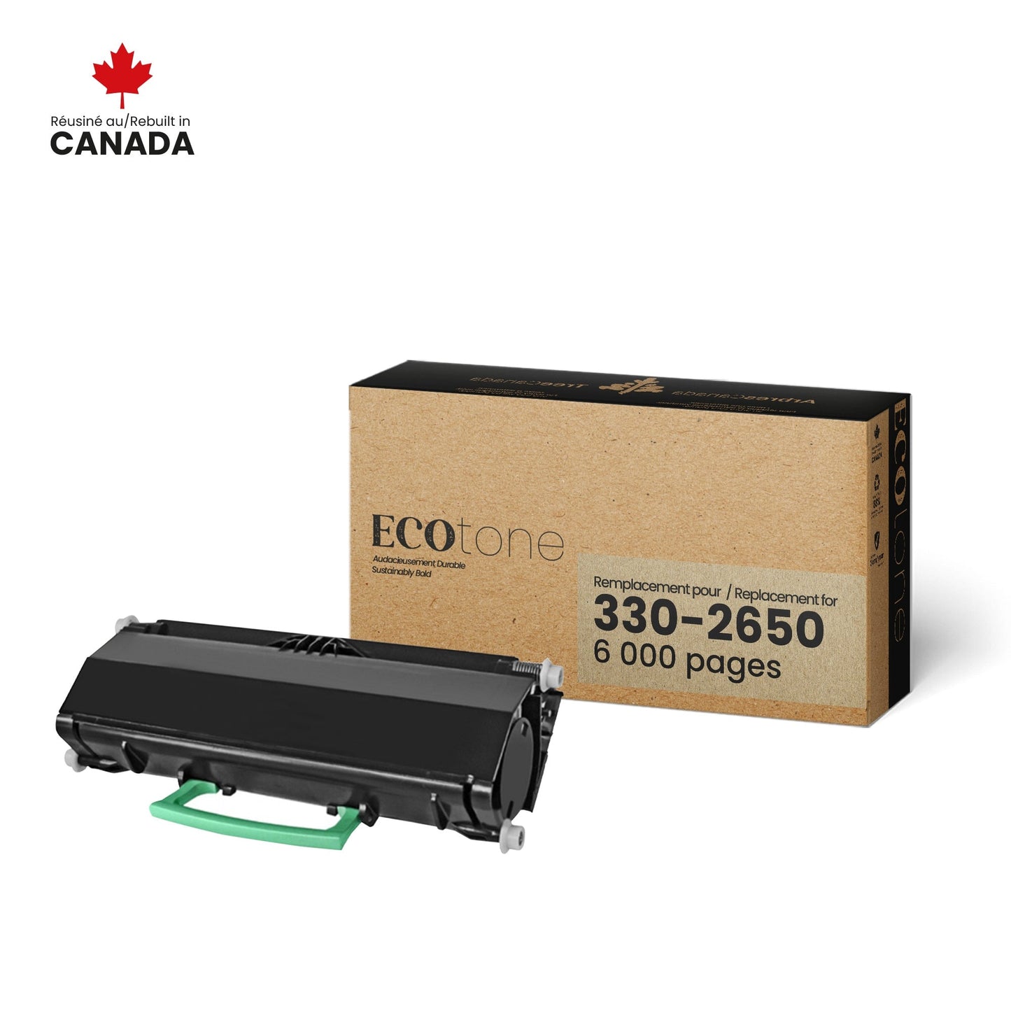 Dell 330-2650 Toner Cartridge Remanufactured 6K-Ecotone