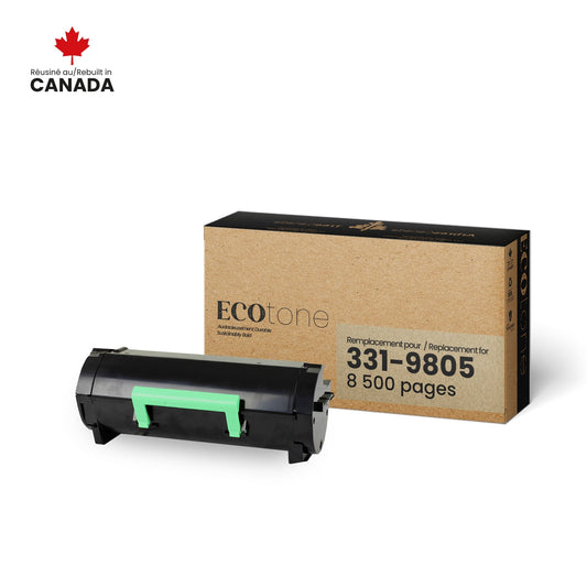 Dell 331-9805 Toner Cartridge Remanufactured 8.5K-Ecotone