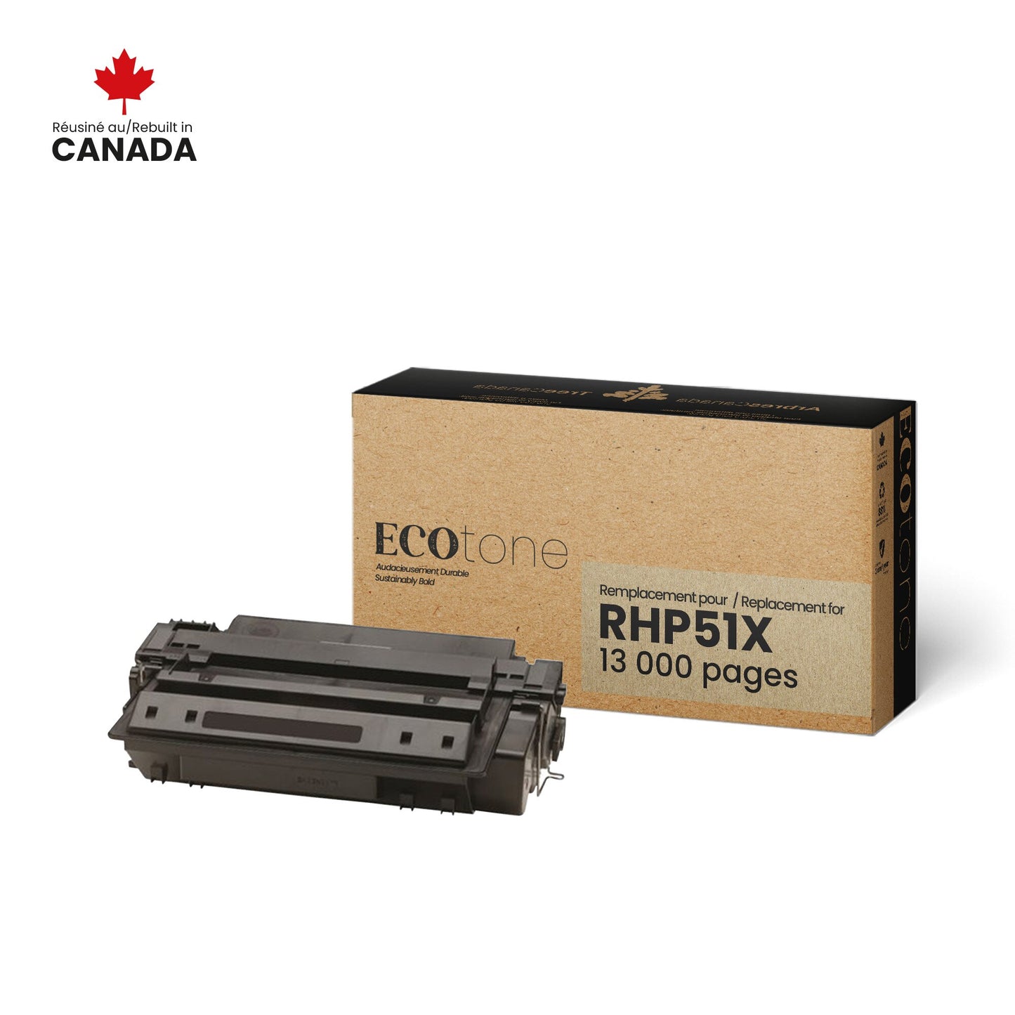 HP Q7551X Remanufactured Black Toner Cartridge 13K