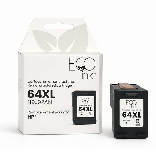 HP 64XL N9J92AN Remanufactured Ink Cartridge Black