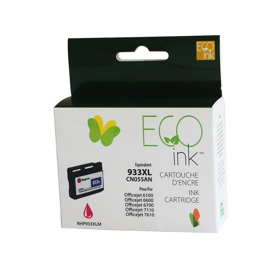 HP 933XL CN055AE Magenta Remanufactured Ink Cartridge-EcoInk