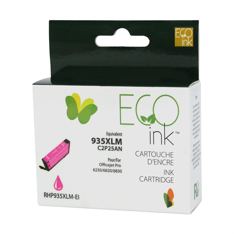 HP 935XL C2P25AN Magenta Remanufactured Ink Cartridge-EcoInk