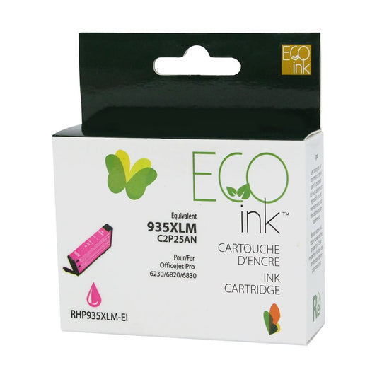 HP 935XL C2P25AN Magenta Remanufactured Ink Cartridge-EcoInk