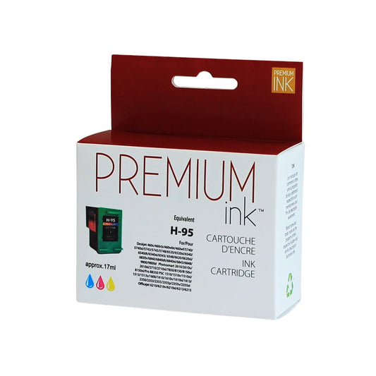 HP 95 C8766W Remanufactured Ink Cartridge Colour-Premium Ink