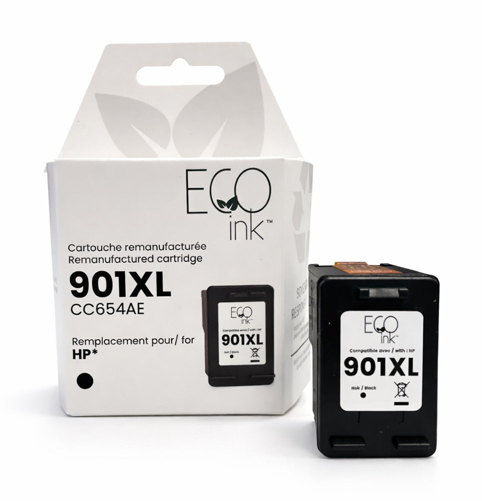 HP 901XL CC654A Remanufactured Ink Cartridge Black