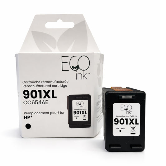 HP 901XL CC654A Remanufactured Ink Cartridge Black