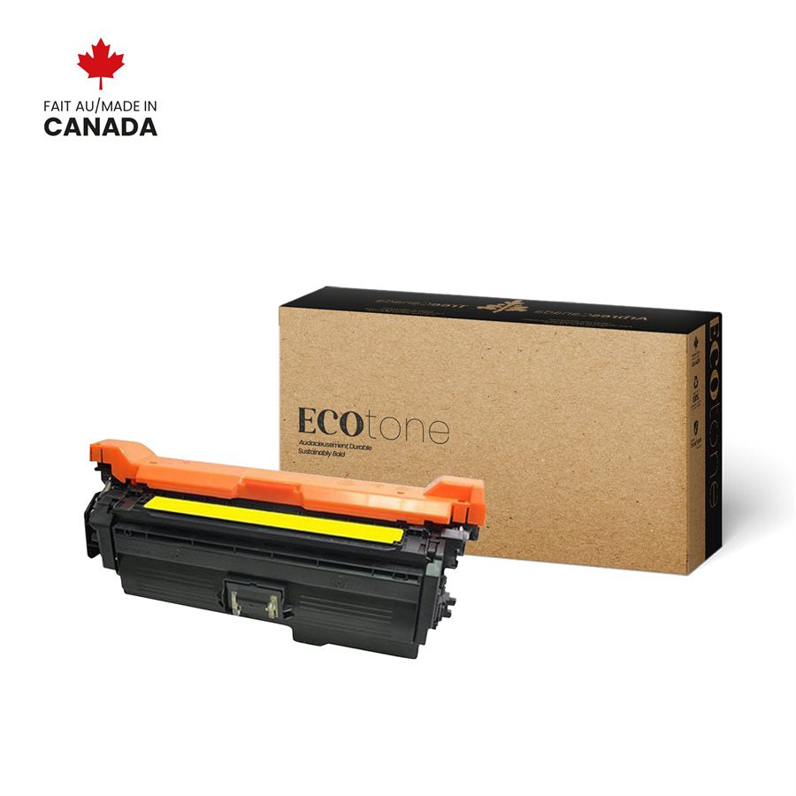 HP CF032A Toner Cartridge Remanufactured Yellow 12.5K-Ecotone