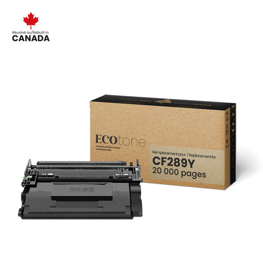 HP CF289Y Remanufactured Black Toner Cartridge 20K