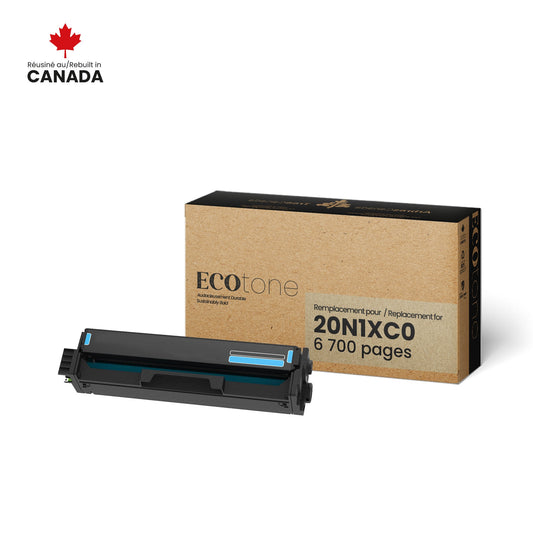 Lexmark 20N1XC0 Remanufactured Toner Cartridge Cyan
