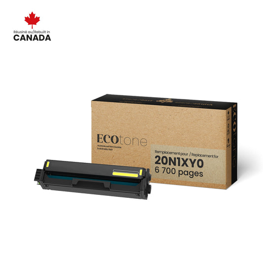 Lexmark 20N1XY0 Remanufactured Toner Cartridge Yellow