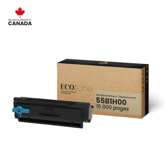 Lexmark 55B1H00 Toner Cartridge Remanufactured Black 15K-Ecotone