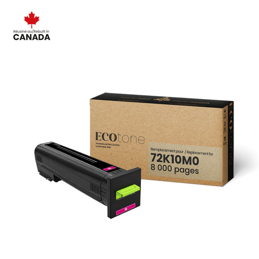 Lexmark 72K10M0 Remanufactured Toner Cartridge Magenta