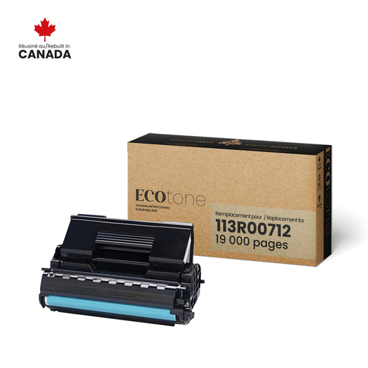 Xerox 113R00712 Remanufactured Black Toner Cartridge 19K