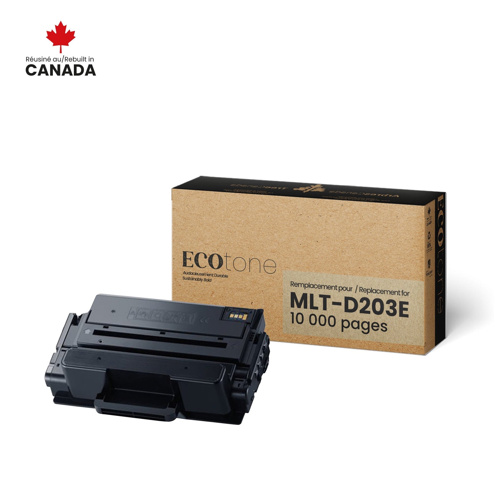 Samsung MLT-D203E Toner Cartridge Remanufactured 10K-Ecotone
