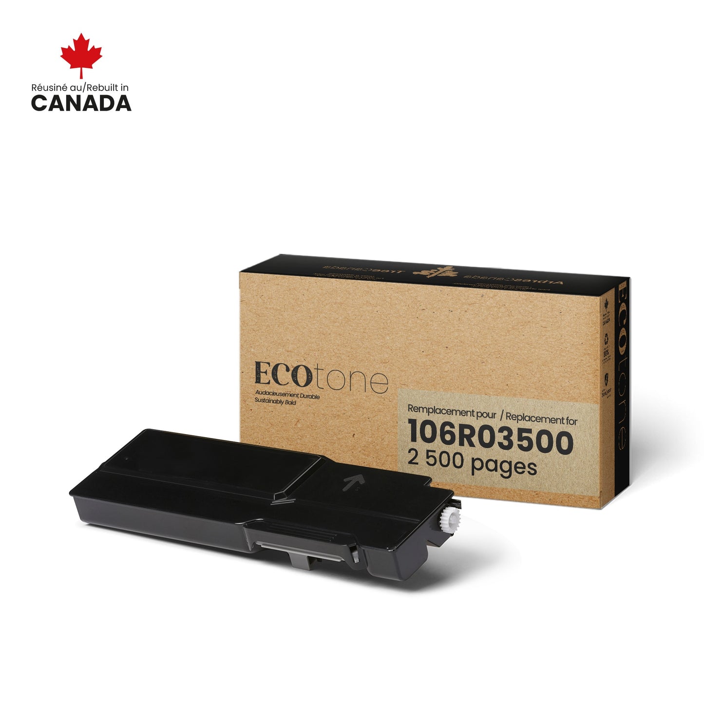 Xerox 106R03500 Remanufactured Black Toner Cartridge 2.5K