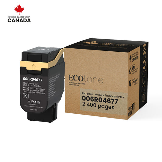 Xerox 006R04677 Remanufactured Black Toner Cartridge 2.4K