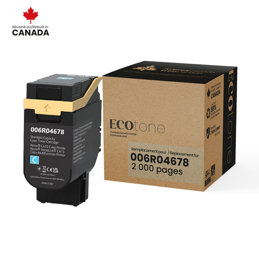 Xerox 006R04678 Remanufactured Cyan Toner Cartridge 2K