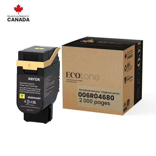 Xerox 006R04680 Remanufactured Yellow Toner Cartridge 2K