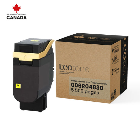 Xerox 006R04830 Reman Ecotone Yellow 5.5K - by Ecotone
