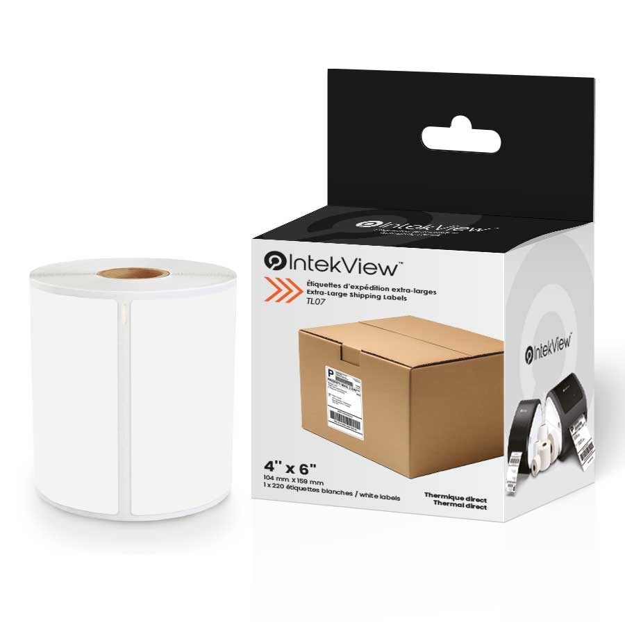 Ergonomic New Compatible OEM Shipping Labels 4'' x 6'' 1 x 220-Intekview